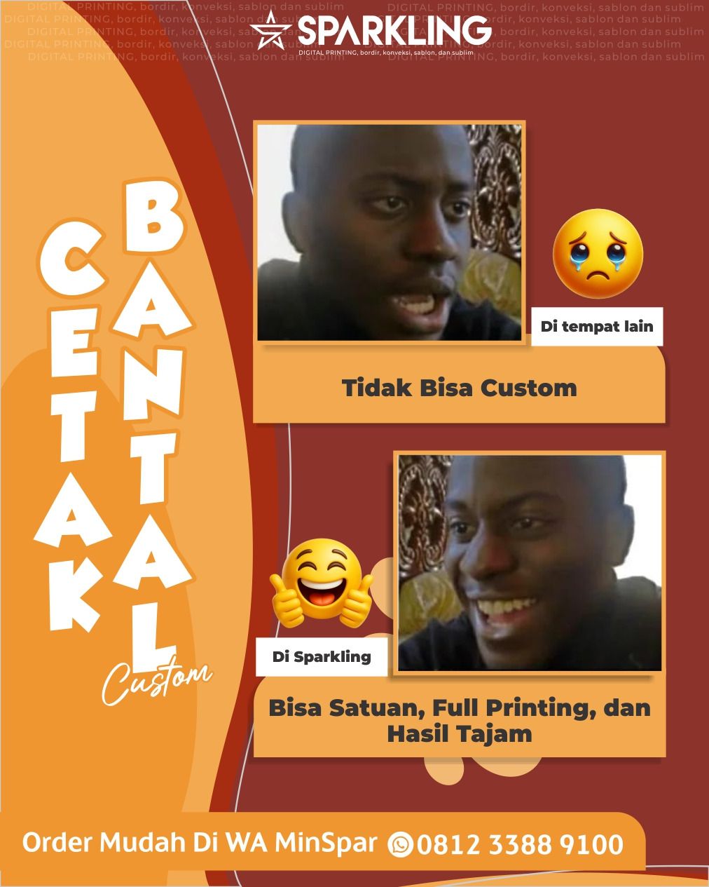 Bantal Custom Printing: info produk 2